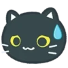 Black cat emoji 2 15