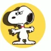 ♥️ Snoopy enojado 2😡 21
