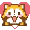 Raccoon pixel emoji 2 mov 17