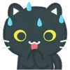 Black cat emoji 2 20
