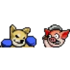 LIHKG Pig Animated (Pixel Art) 5