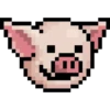 LIHKG Pig Animated (Pixel Art) 20