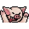 LIHKG Pig Animated (Pixel Art) 27