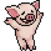 LIHKG Pig Animated (Pixel Art) 30