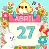 CALENDARIO🐣ABRIL 16-30 PASCUA 2025 8