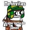 Me invitas 00 a una torta-de jamón