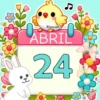 CALENDARIO🐣ABRIL 16-30 PASCUA 2025 14