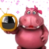 Hipopótamo Rosa🦛💞1🇵🇪Movi 13