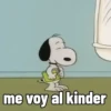 me voy al kinder