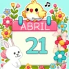 CALENDARIO🐣ABRIL 16-30 PASCUA 2025 19