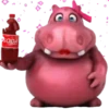Hipopótamo Rosa🦛💞1🇵🇪Movi 17
