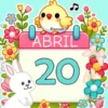 CALENDARIO🐣ABRIL 16-30 PASCUA 2025 25