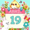 CALENDARIO🐣ABRIL 16-30 PASCUA 2025 26