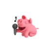 Happy Rosa (pig) 💖 MOV 15