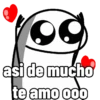 asi de mucho te amo ooo
