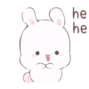 Rabbit @farsisticker 29