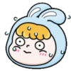 Rosie the hopping bunny 2🐰🩵 MOV 5