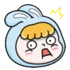 Rosie the hopping bunny🐰🩵 MOV 6