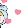 Rosie the hopping bunny 2🐰🩵 MOV 12