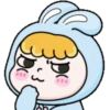 Rosie the hopping bunny🐰🩵 MOV 8
