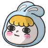 Rosie the hopping bunny🐰🩵 MOV 9