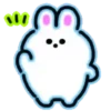 Neon bunny 🐇 MOV 8