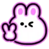 Neon bunny 🐇 MOV 10