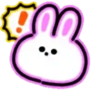 Neon bunny 🐇 MOV 16