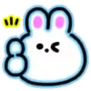 Neon bunny 🐇 MOV 18