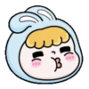 Rosie the hopping bunny🐰🩵 MOV 18