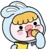Rosie the hopping bunny🐰🩵 MOV 20