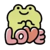 Heartful frog 🐸💕 MOV 5
