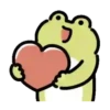 Heartful frog 🐸💕 MOV 12