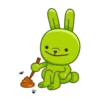 Green bunny 2 7