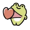 Heartful frog 🐸💕 MOV 20