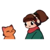 Lofi Girl 😼🧡💫. mov 28