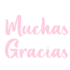 Muchas gracias texto😊🔤anim (sticker.fan) 23