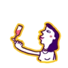 WEPURPLE Celebration Sticker Pack 5