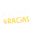 Muchas gracias texto😊🔤anim (sticker.fan) 19