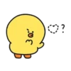 Chick with Pouting Face