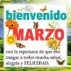 🦋 BIENVENIDO MARZO 🌻 9