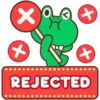 × ப + REJECTED