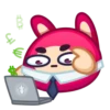Rabbit emoji 1 mov 15