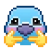 Pixel Pigeon Emoji • @TgSticker 6