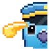 Pixel Pigeon Emoji • @TgSticker 12