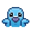 Pixel Pigeon Emoji • @TgSticker 22