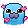Pixel Pigeon Emoji • @TgSticker 25