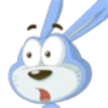 CARTOON CHICKEN & BLUE BUNNY 5