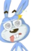 CARTOON CHICKEN & BLUE BUNNY 6