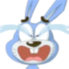 CARTOON CHICKEN & BLUE BUNNY 10